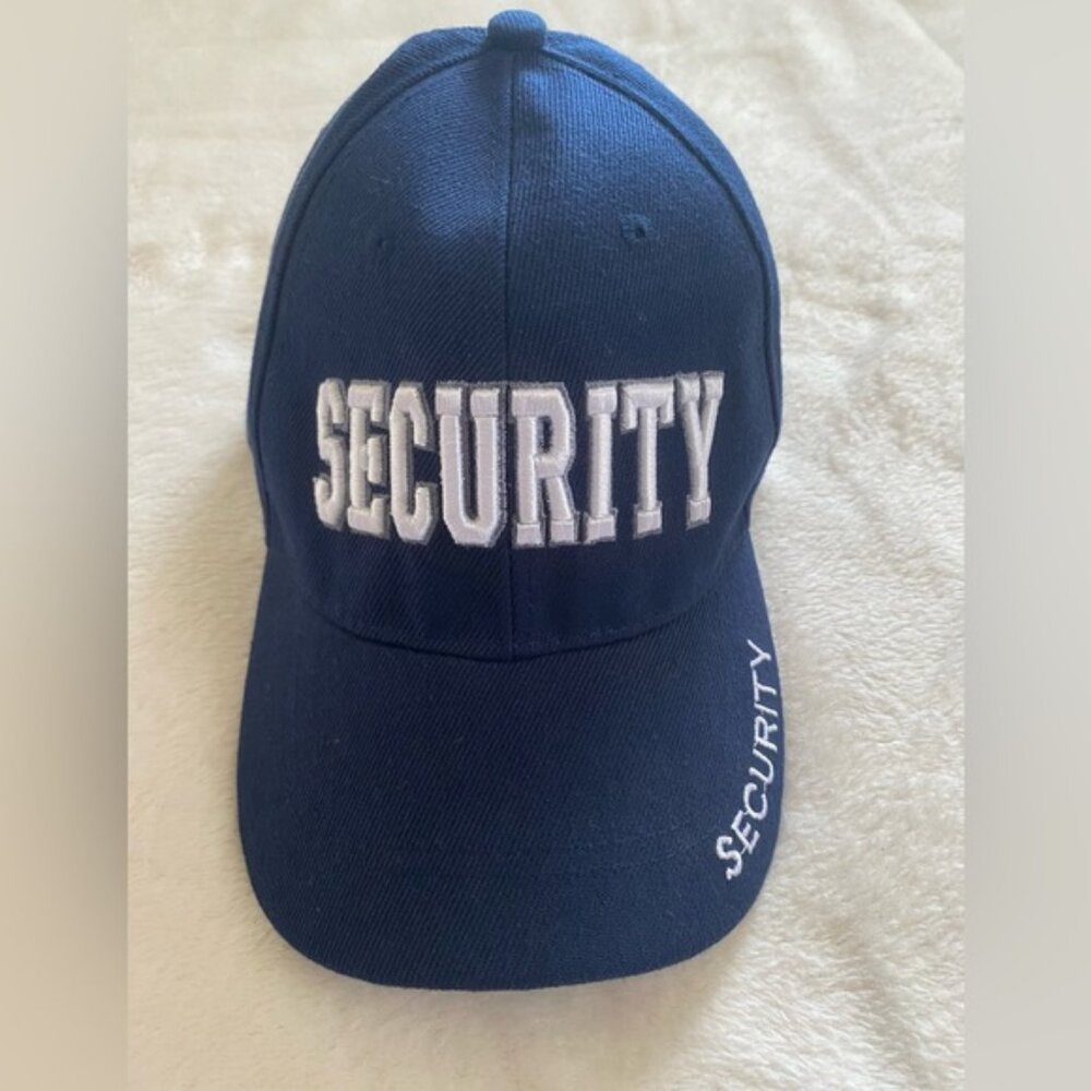 Embroidered Adjustable SECURITY Cap - image 2